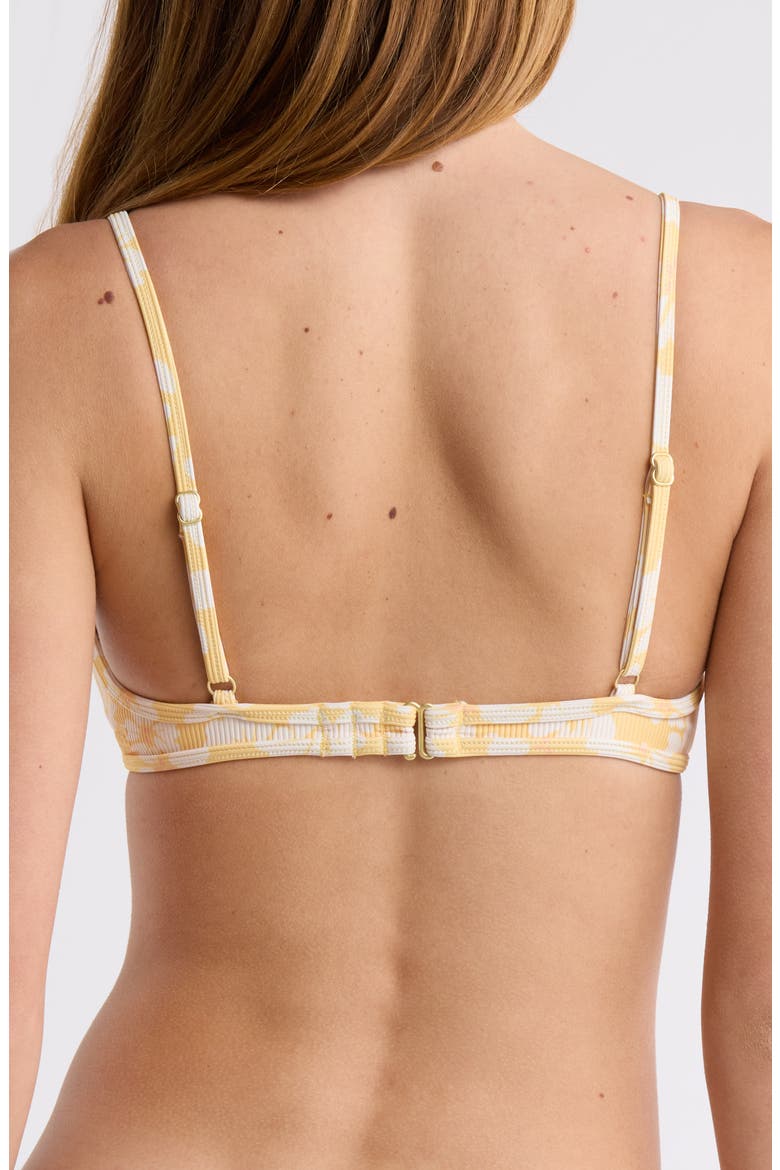 Golden Swell Charlie Bikini Top, Alternate, color, GOLDEN PEACH