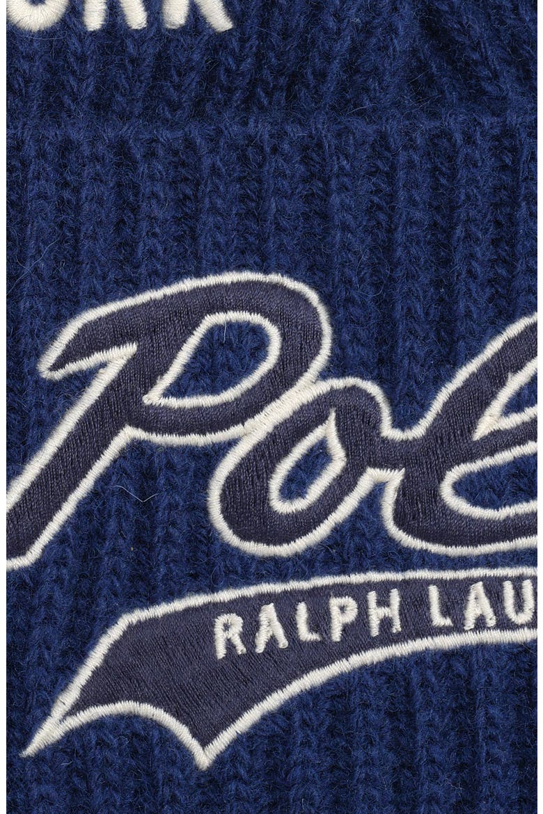Patch Watch Wool Blend Beanie, Alternate, color, RUSTIC NAVY