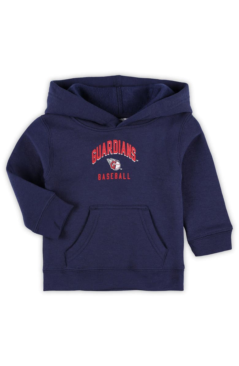 Outerstuff Infant Navy/Heather Gray Cleveland Guardians Play by Play Pullover Hoodie & Pants Set, Alternate, color, Navy