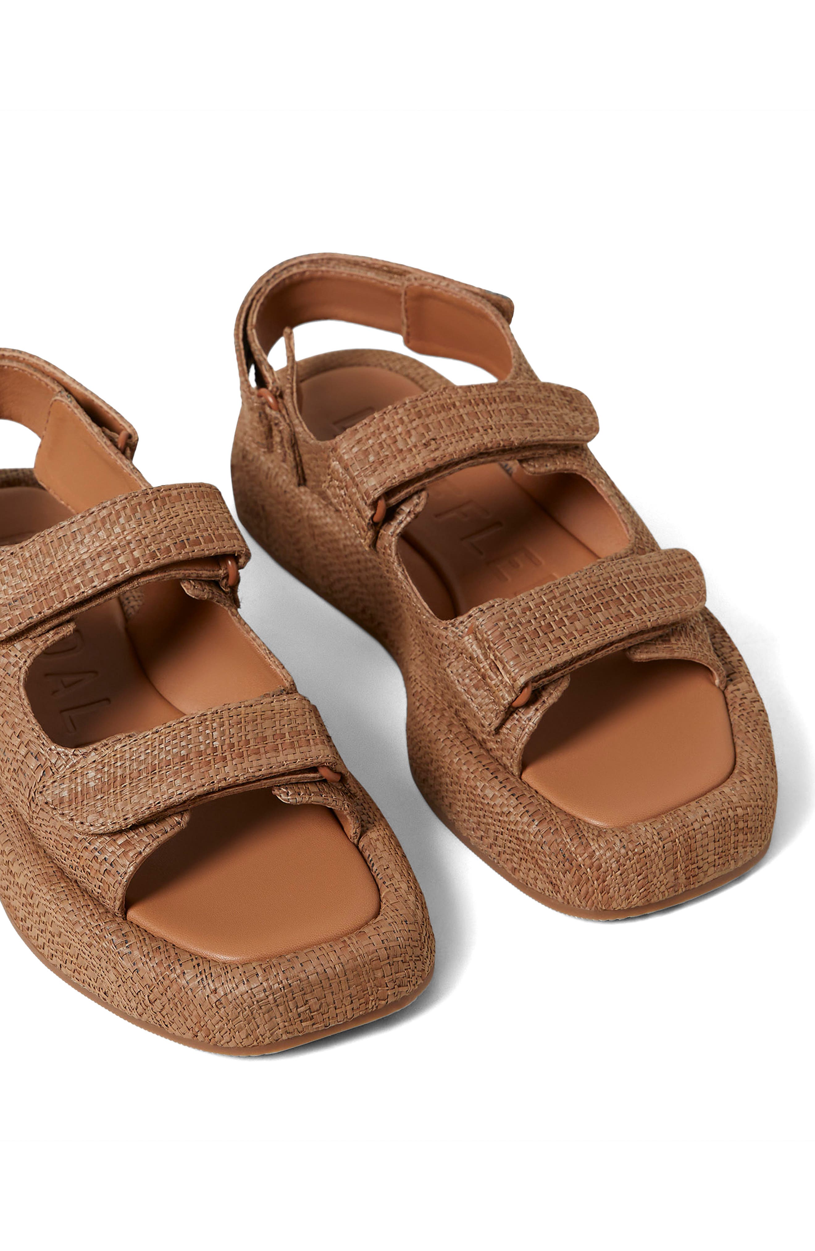 Loeffler Randall Blaise Platform Sandal, Alternate, color, Brown