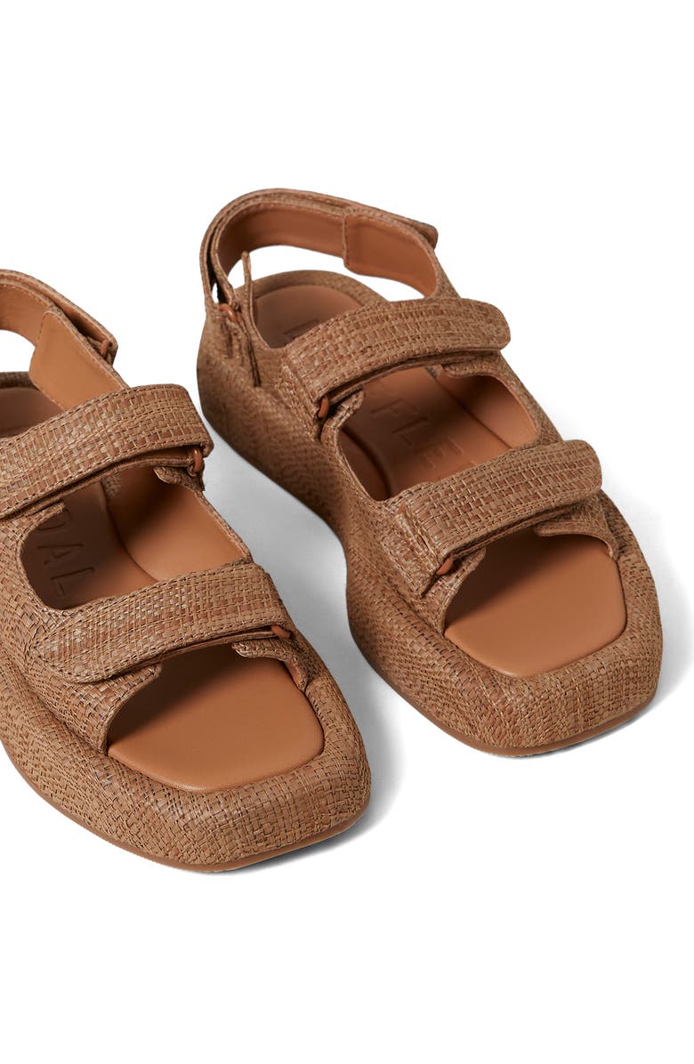 Loeffler Randall Blaise Platform Sandal, Alternate, color, Brown