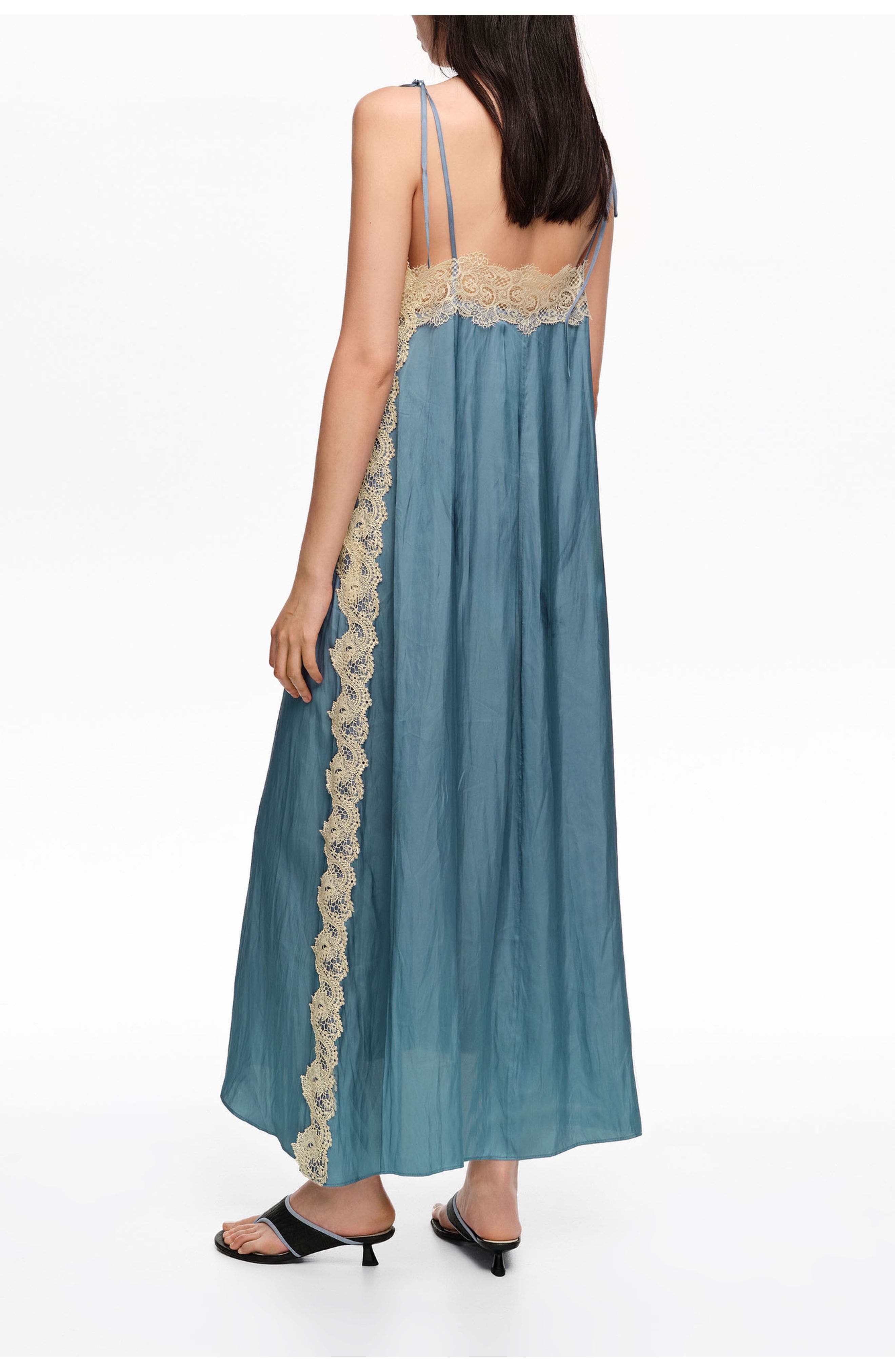Lace Fluid Dress - image 4