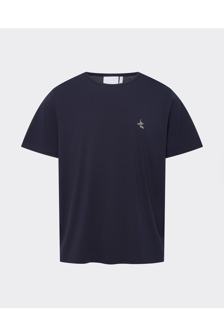 Kami Logo Tee Shirt, Main, color, Navy