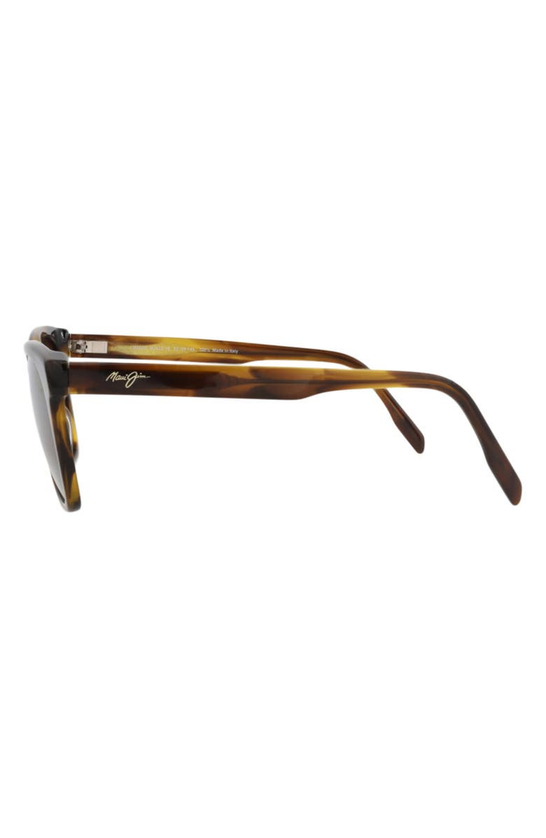 Maui Jim Core 52mm Polarized Square Sunglasses, Alternate, color, Tortoise Tortoise Bronze