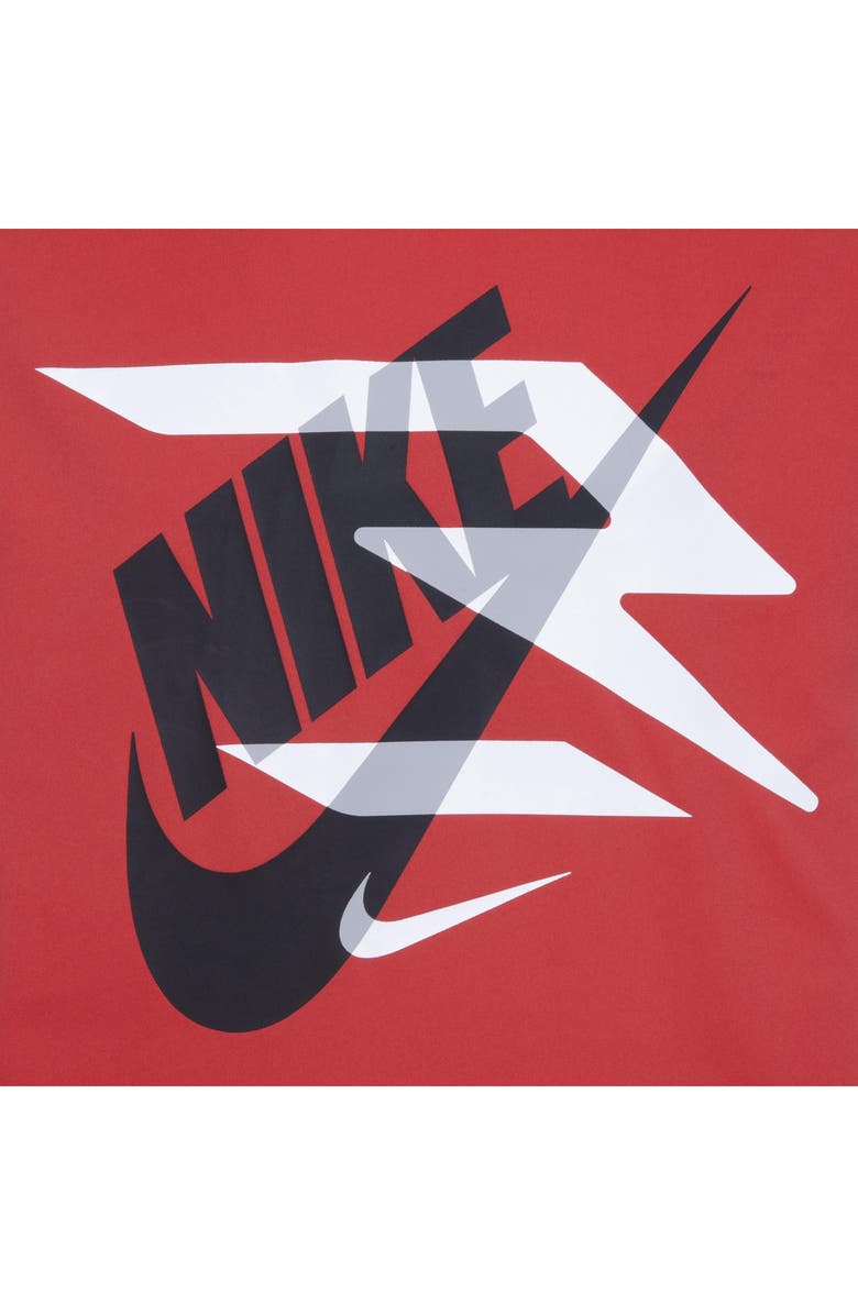 3 Brand Kids' Mash Up T-Shirt & Shorts, Alternate, color, Black