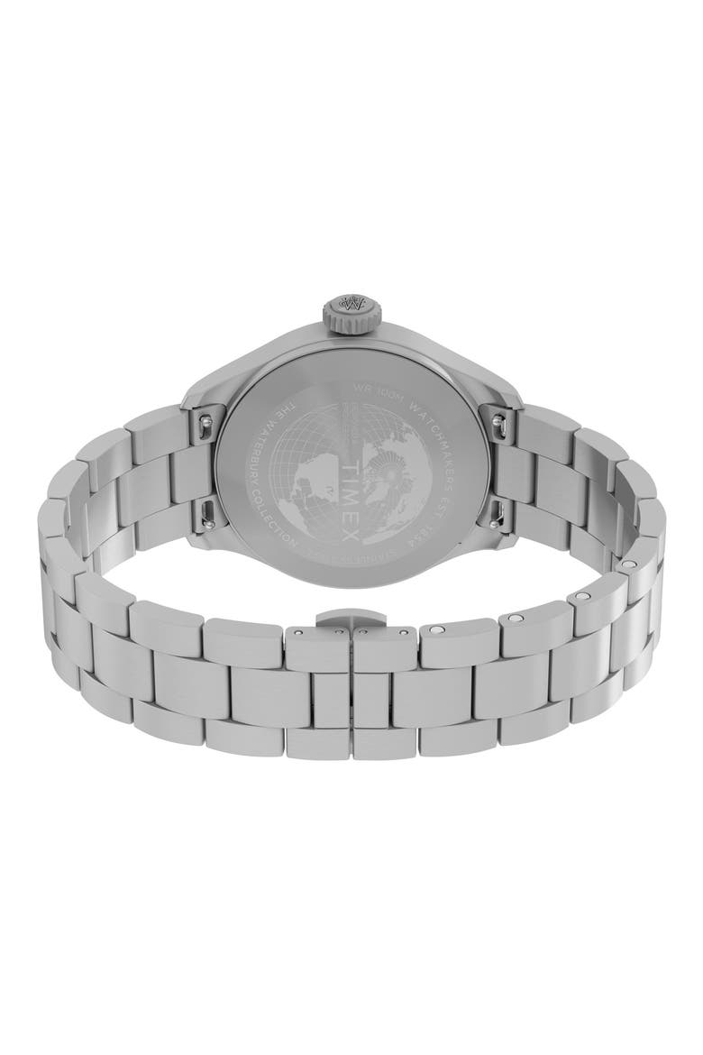 Waterbury Ace Bracelet Strap Watch, 41mm, Alternate, color, SILVER