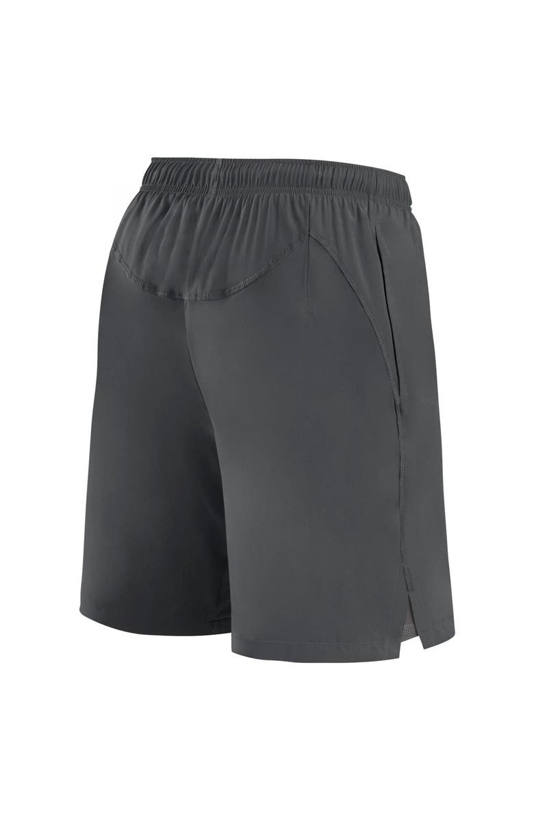 FANATICS Men's Fanatics Branded Gray Vegas Golden Knights Authentic Pro Tech Shorts, Alternate, color, Charcoal