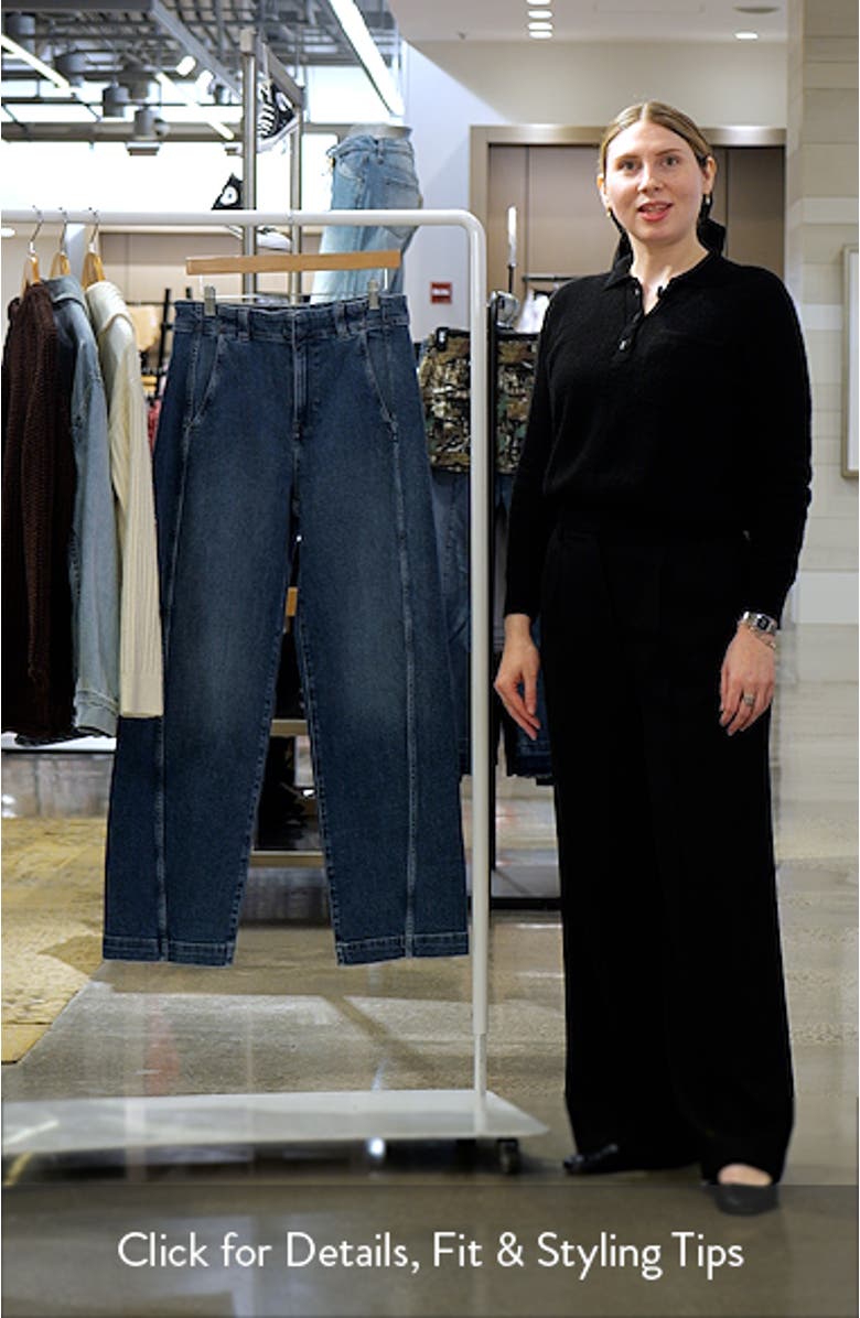 Tapered Seamed Jeans, sales video thumbnail