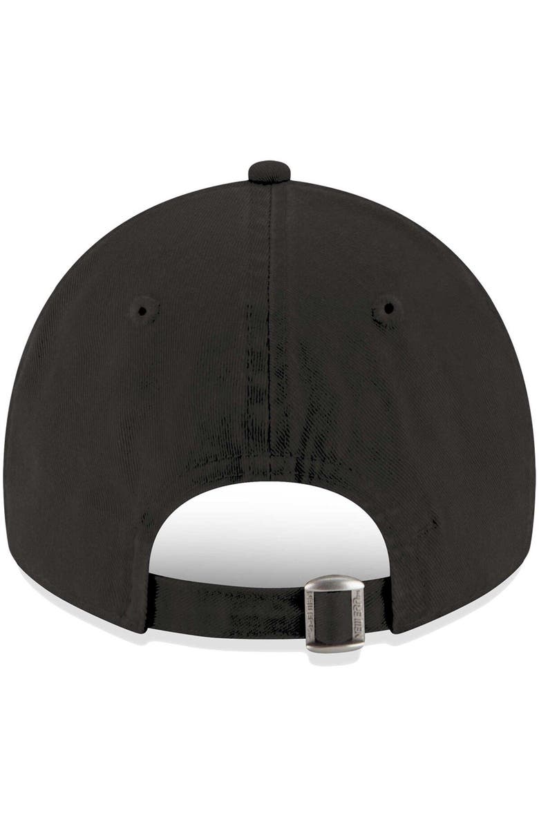 New Era Men's New Era Black LA Galaxy Jersey Hook 9TWENTY Adjustable Hat, Alternate, color, Black