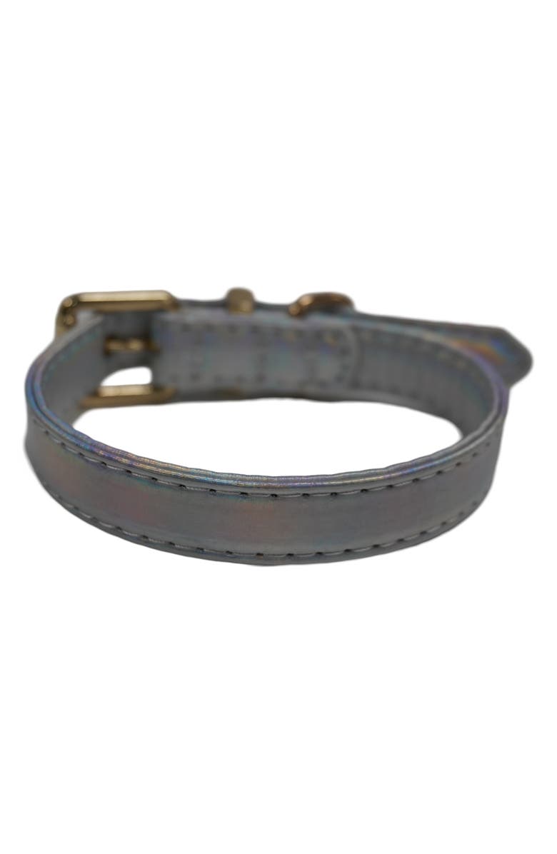 Bark by Dog Stockholm Luxury Dog Collar, Alternate, color, Rainbow/ Multi