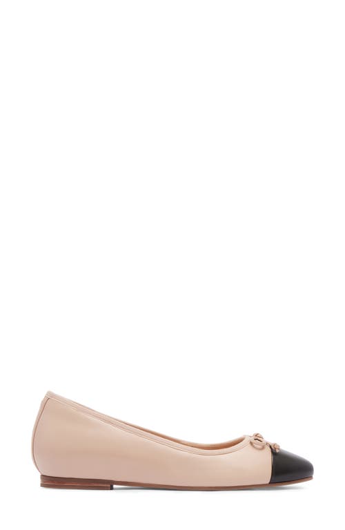 Frankie4 Trinity Cap Toe Ballet Flat In Neutral
