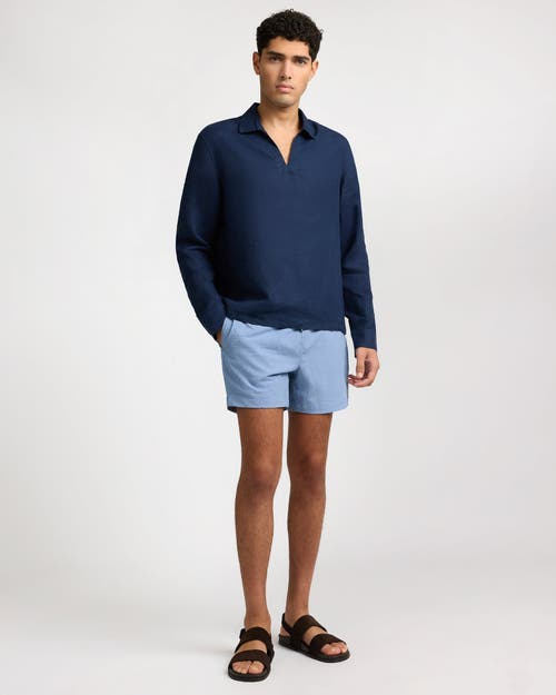 Onia Charles 5" Swim Trunk In Blue