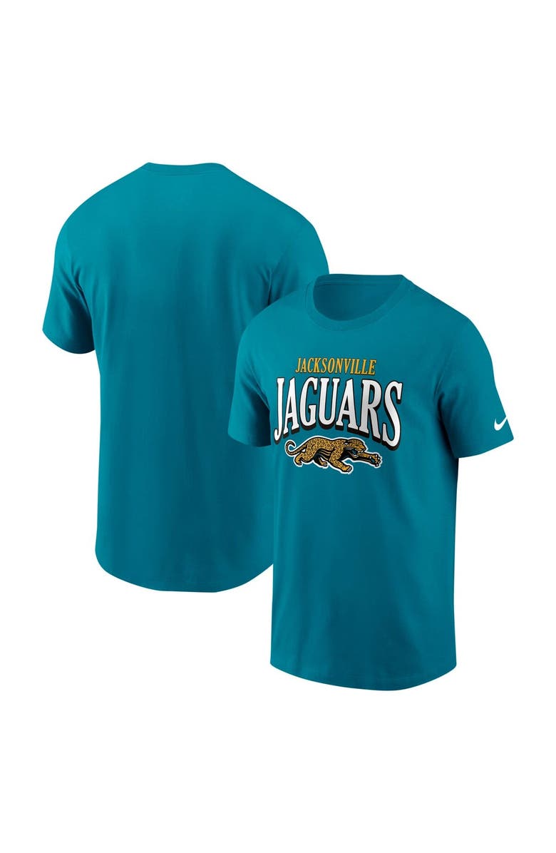 Nike Men's Nike Teal Jacksonville Jaguars Essential T-Shirt, Main, color,