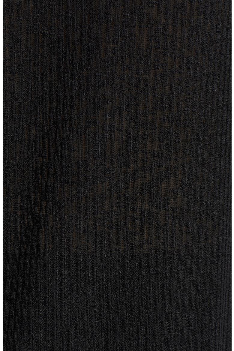 Faux Wrap Knit Top, Alternate, color, BLACK