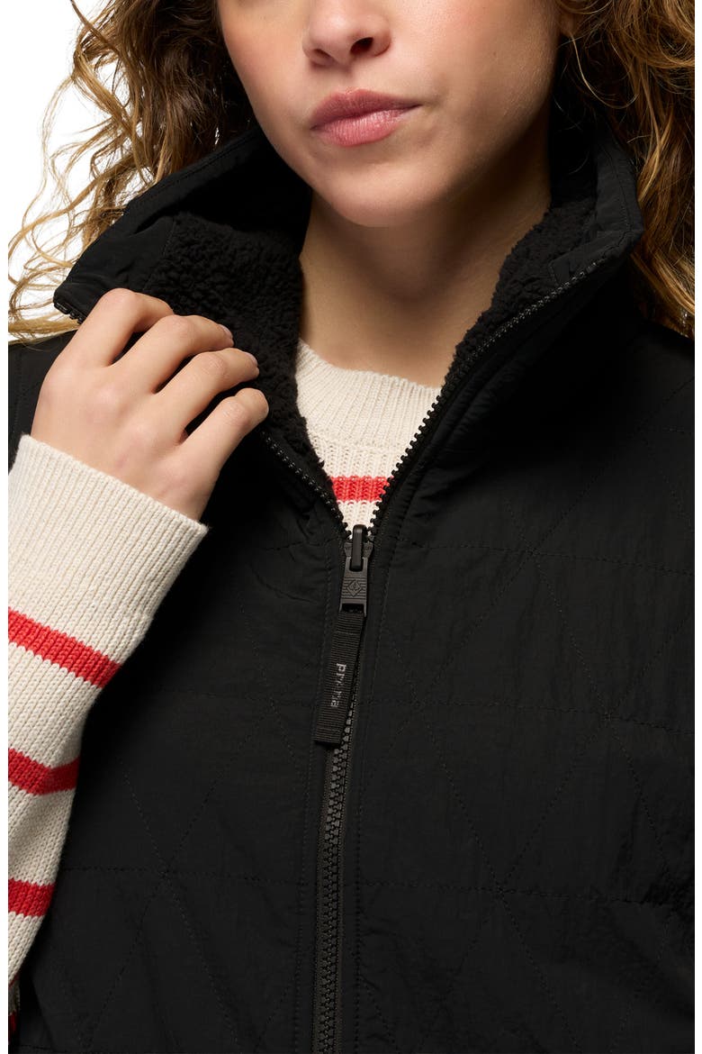 Encinitas Reversible Vest, Alternate, color, BLACK