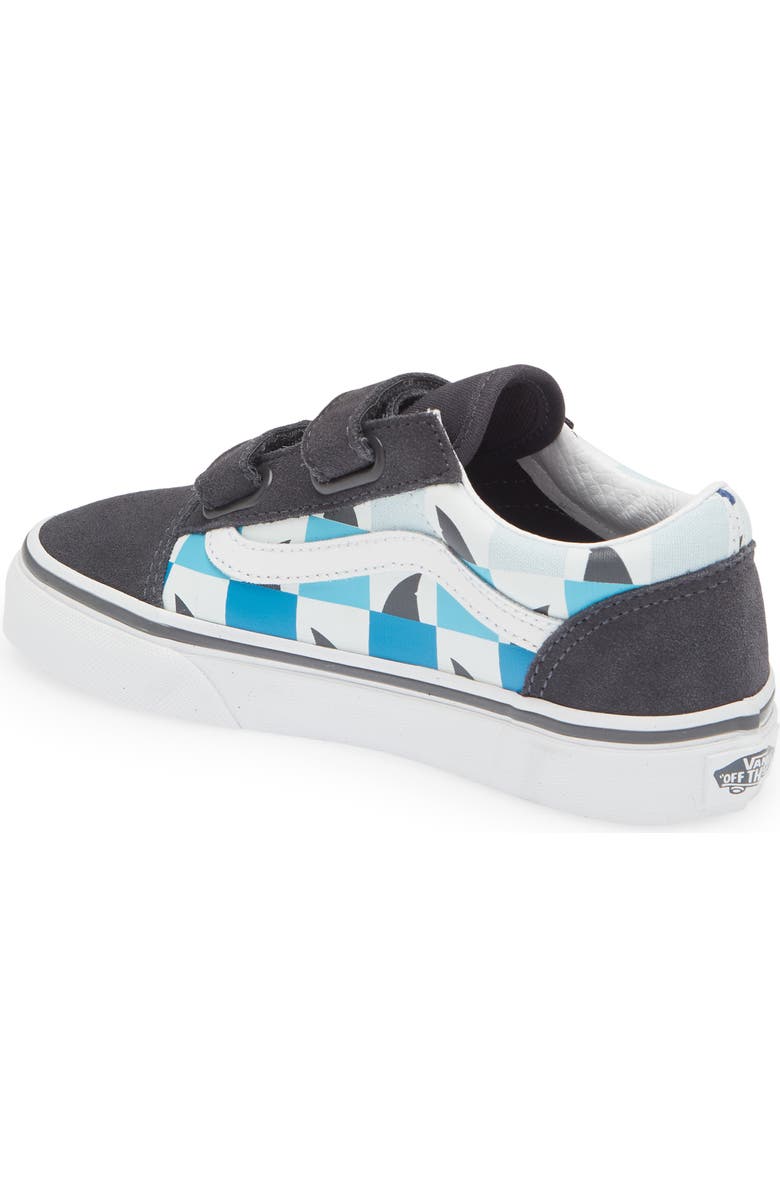 Vans Old Skool Glow in the Dark Shark Sneaker, Alternate, color,