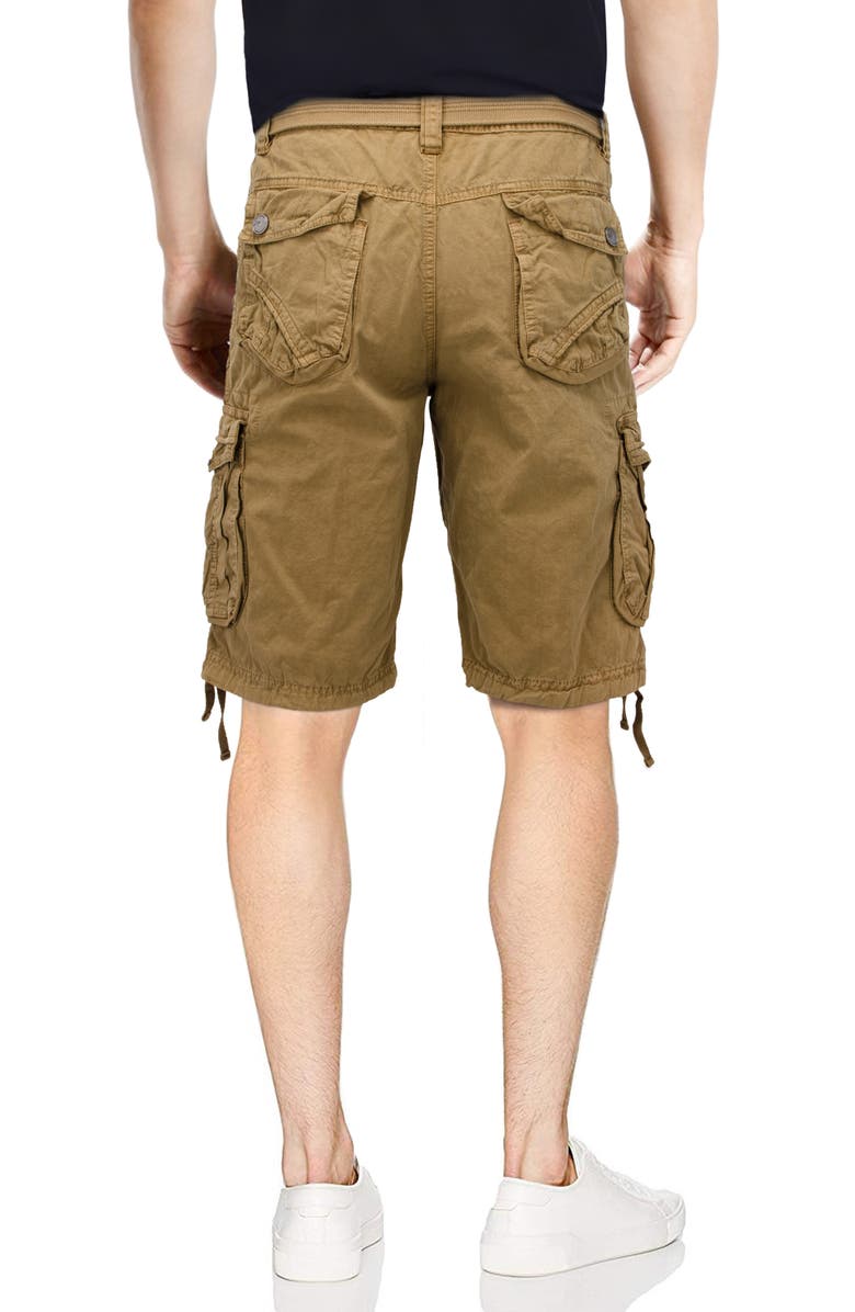 XRAY Belted Cargo Shorts, Alternate, color, New Khaki