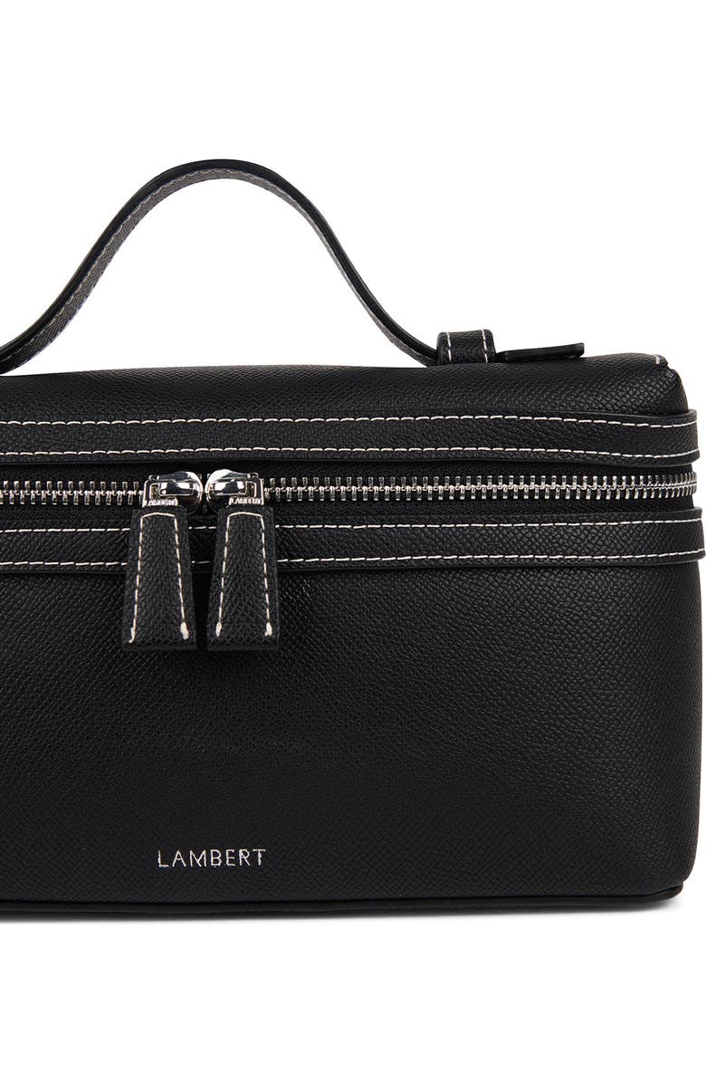 Lambert Elane - Vegan Leather Handbag, Alternate, color, Black