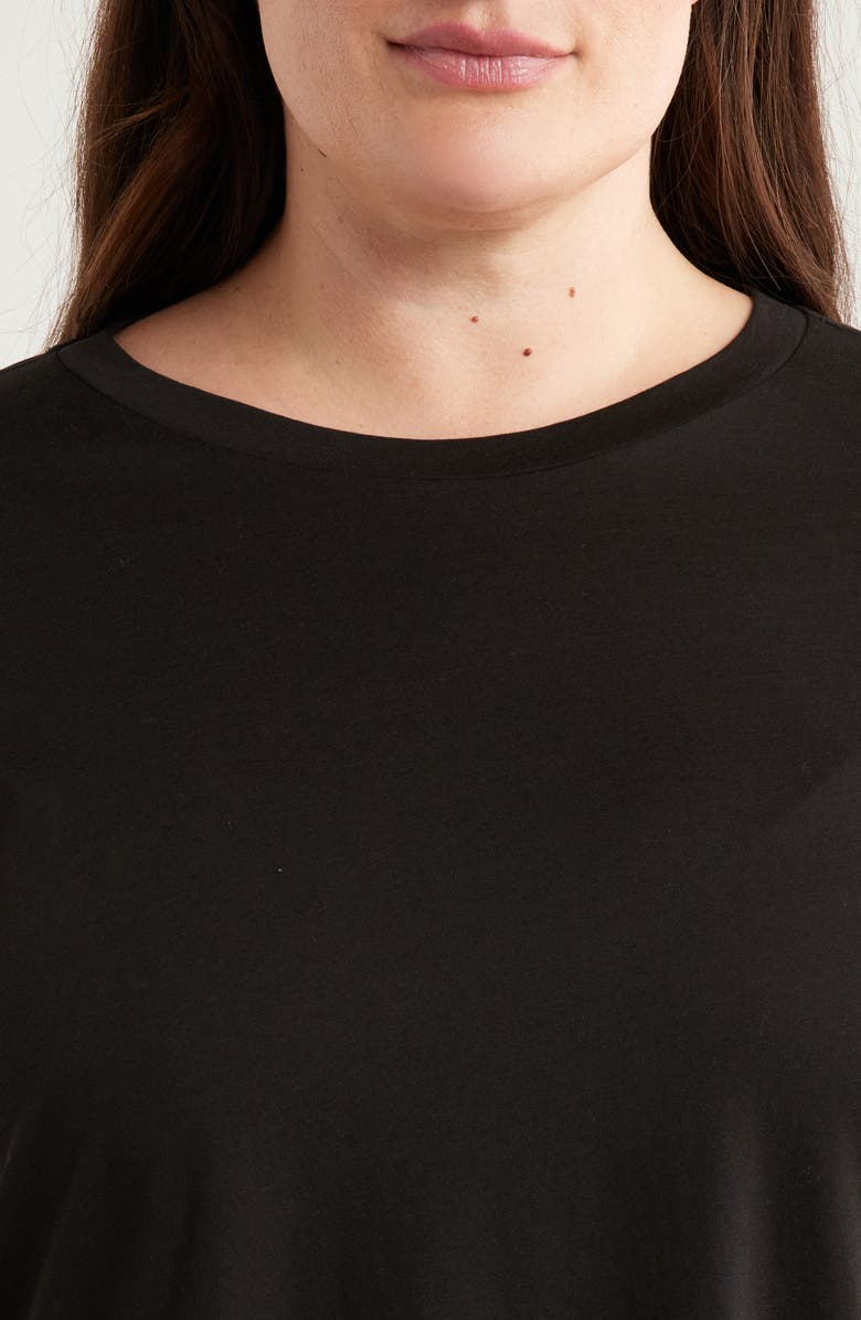 Eileen Fisher Crewneck Organic Cotton T-Shirt, Alternate, color,