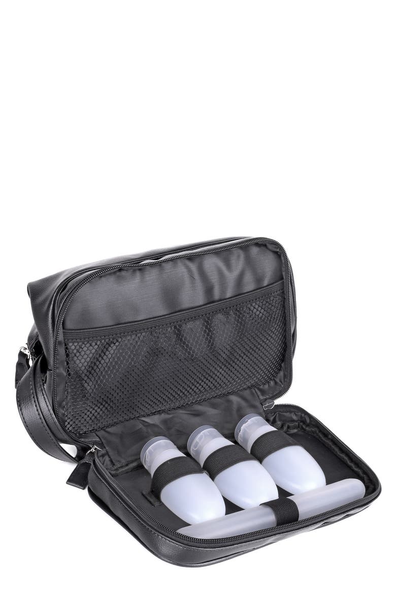 J.BUXTON Travel Kit with Gifts, Alternate, color, BLACK