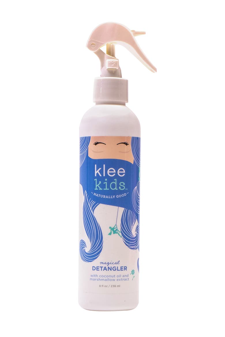 Kids' Magical Detangler with Coconut Oil and Marshmallow Extract, 8 oz, Main, color, White