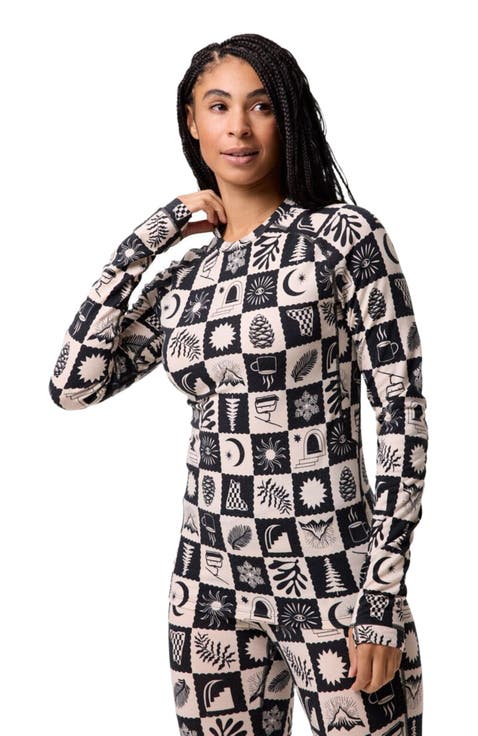 Cedars Rws Merino Lt-Wt Baselayer Crew Top - Women's