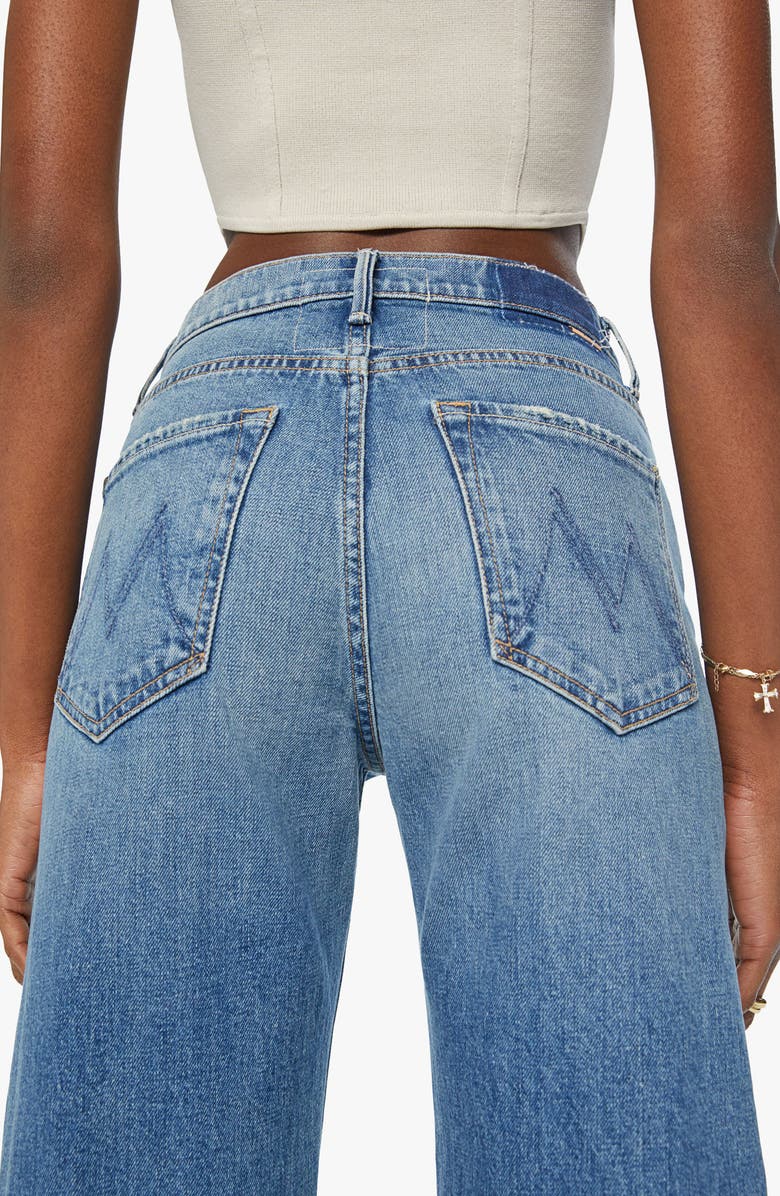 MOTHER The Lasso Sneak Wide Leg Jeans, Alternate, color,