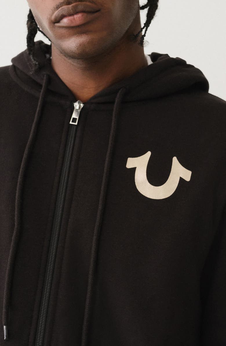 True Religion City Buddha Full-Zip Hoodie, Alternate, color, 