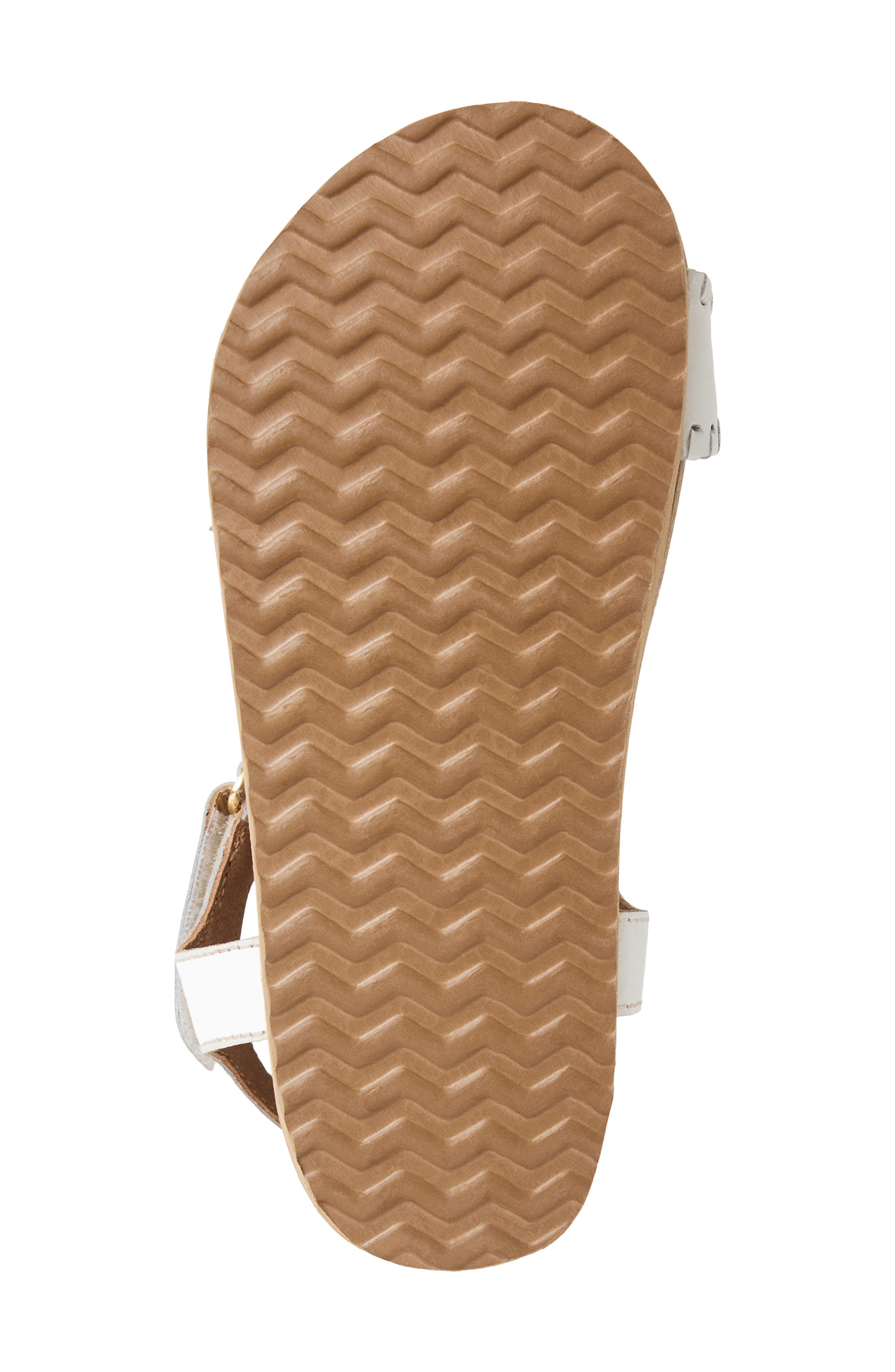 Jack Rogers Kids' Lauren Ankle Strap Platform Sandal, Alternate, color, White