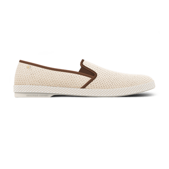 Rivieras Men\'s Slip-On Mesh Casual Shoe in Cream Sz 44.  NWOB. Tub 7. SEE PICS Classic Mesh Slip-On Loafer Natural 3202 | Rivieras USA  main image 4