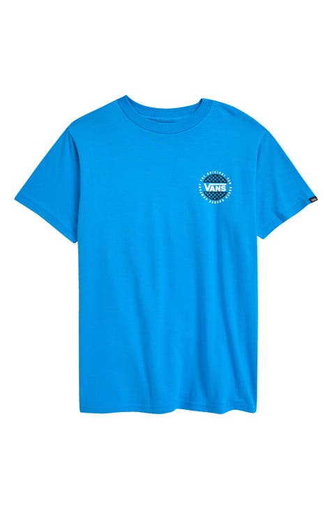 T shirt vans homme cyan online