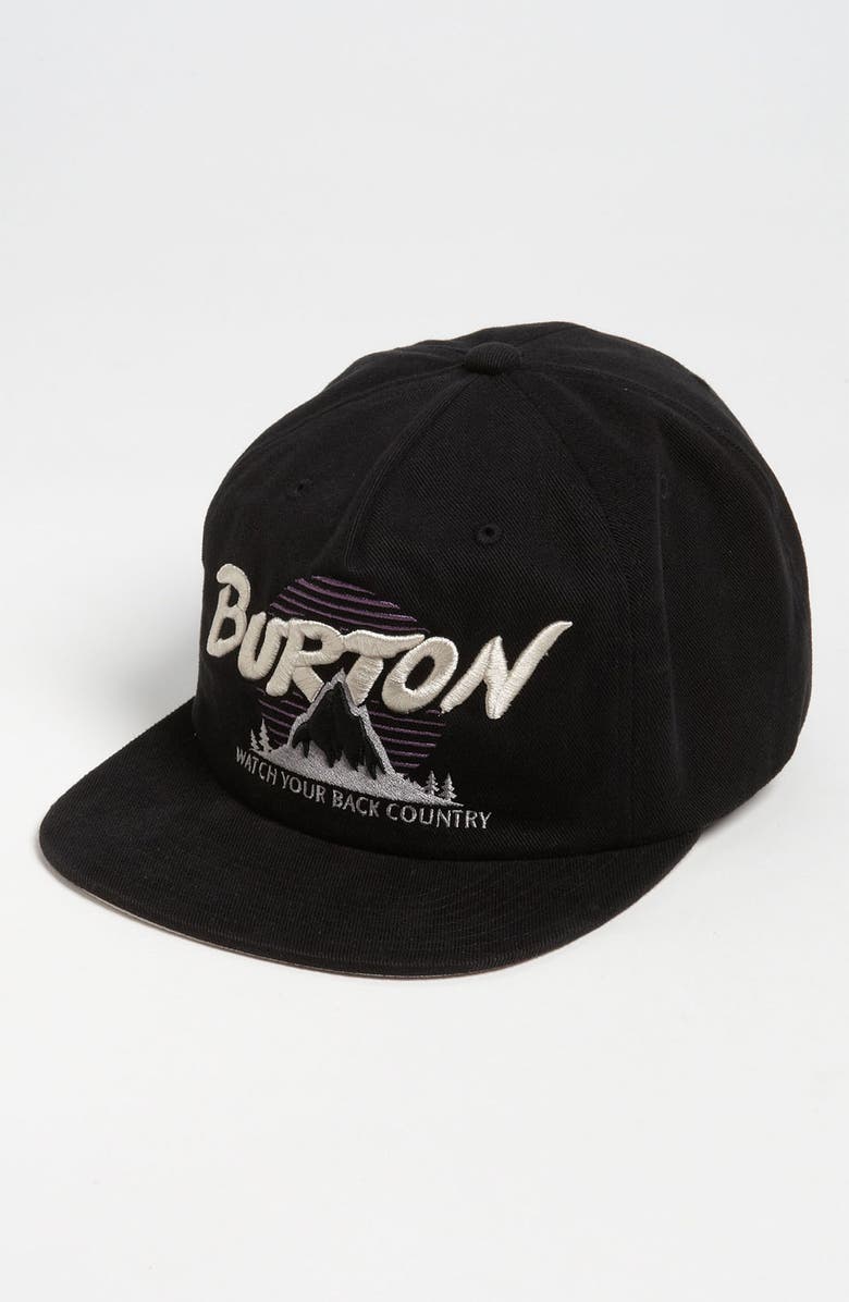 Burton 'Bagger' Snapback Baseball Cap, Main, color,