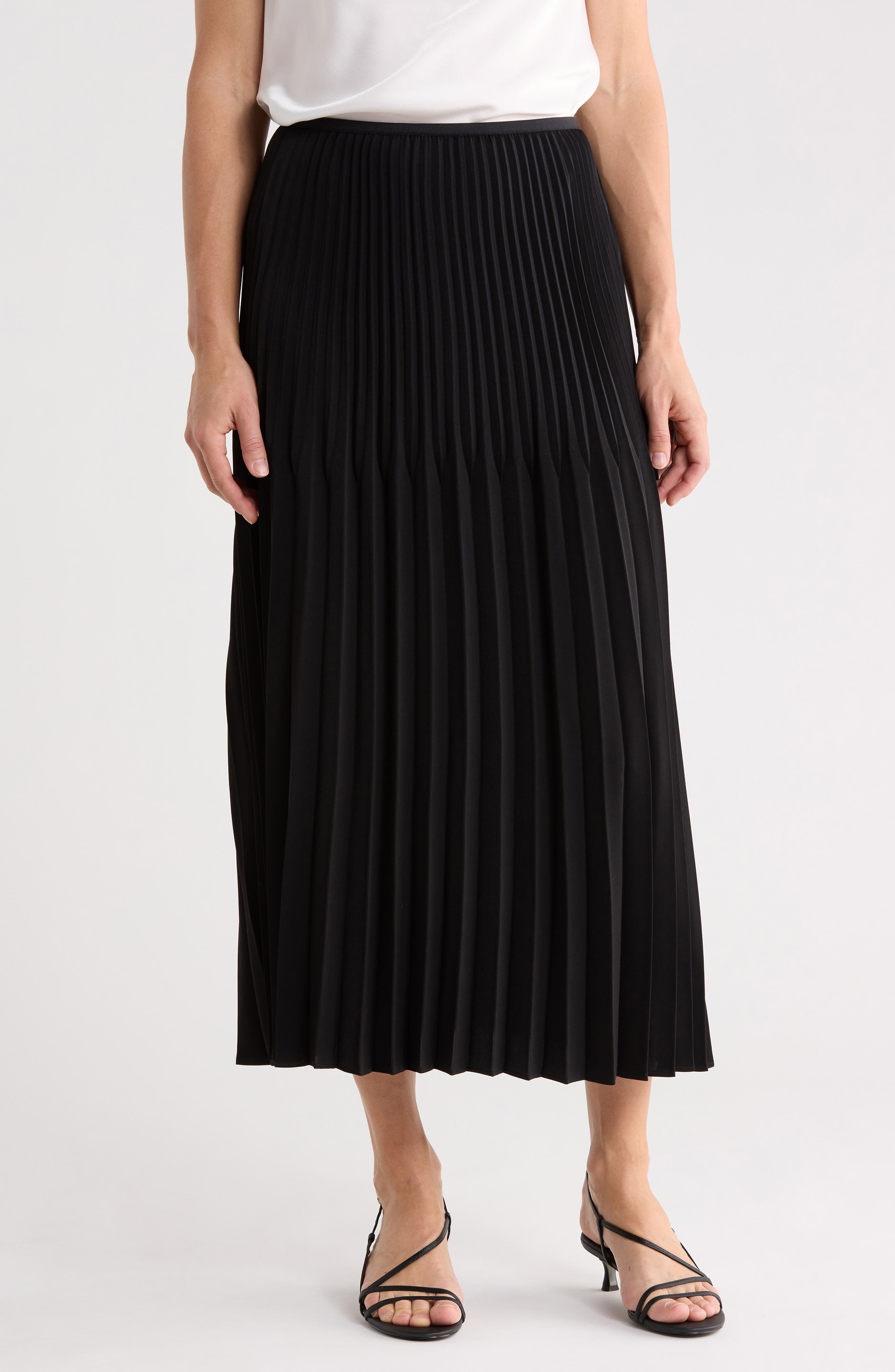 Gemma + Jane Pleated Midi Skirt