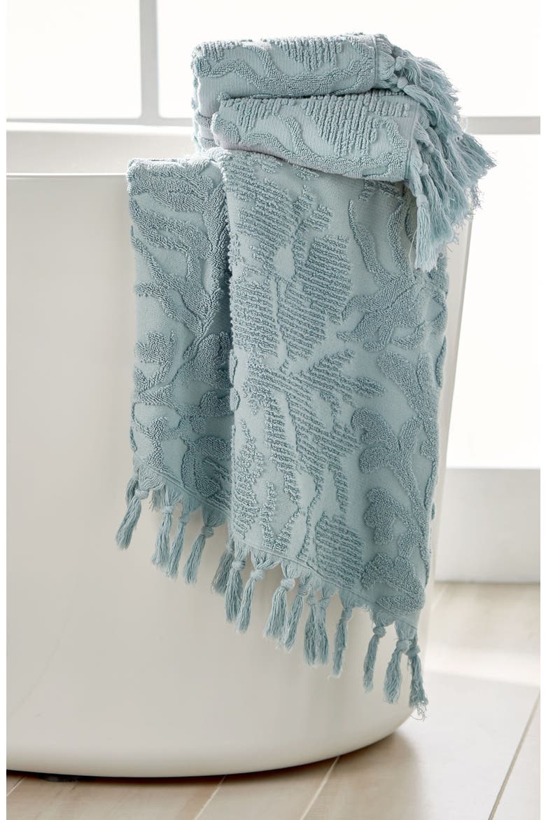 Ocean Reef Bath Towel, Alternate, color, SEAFOAM
