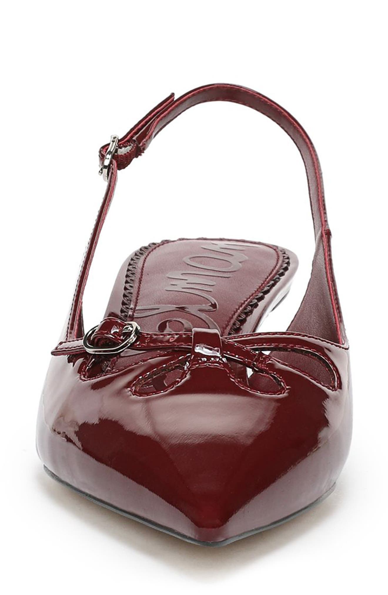 Fauna Kitten Heel Slingback Pump, Alternate, color, FRENCH MERLOT