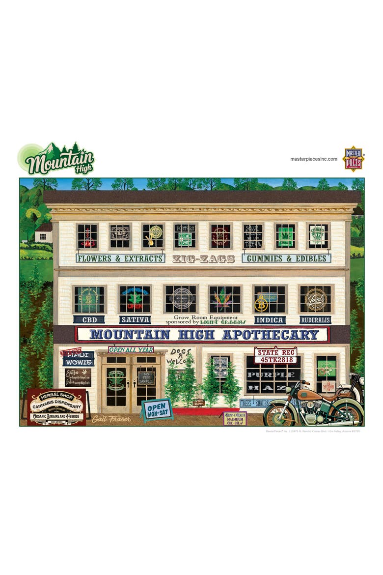 Mountain High 1000 Piece Jigsaw Puzzle, Alternate, color, Multicolor