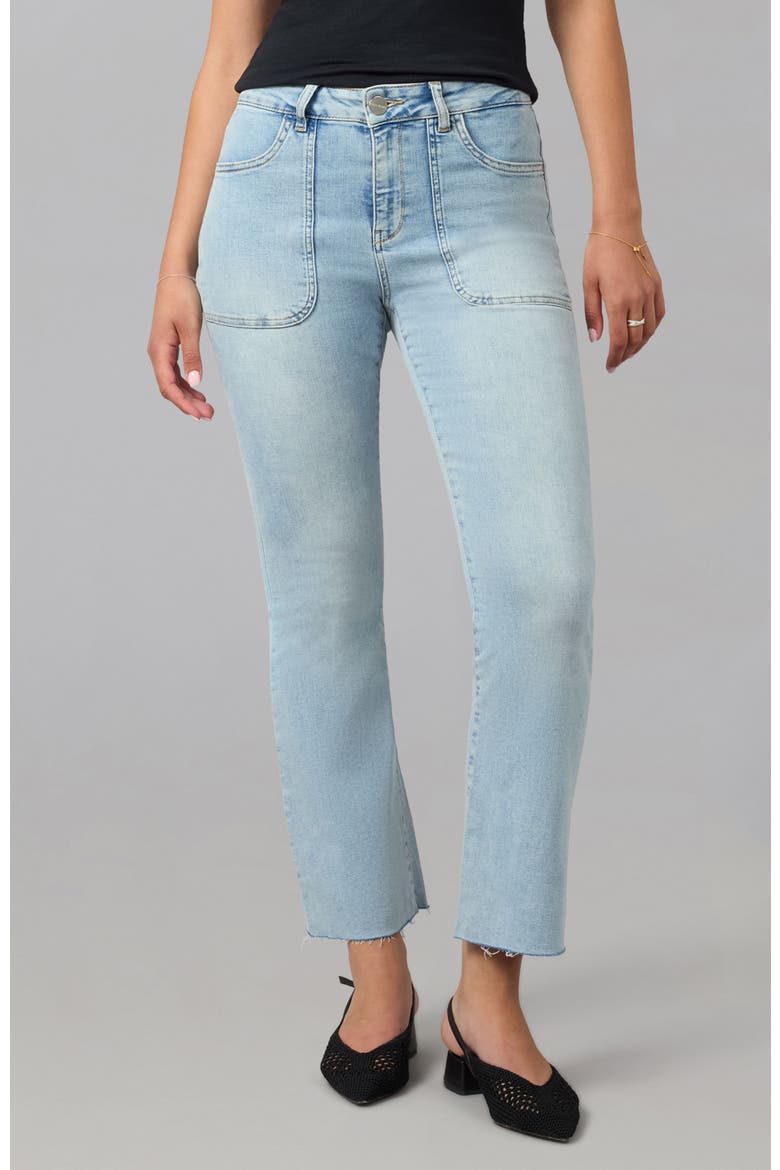 Billie High Rise Bootcut Jeans, Main, color, True Denim