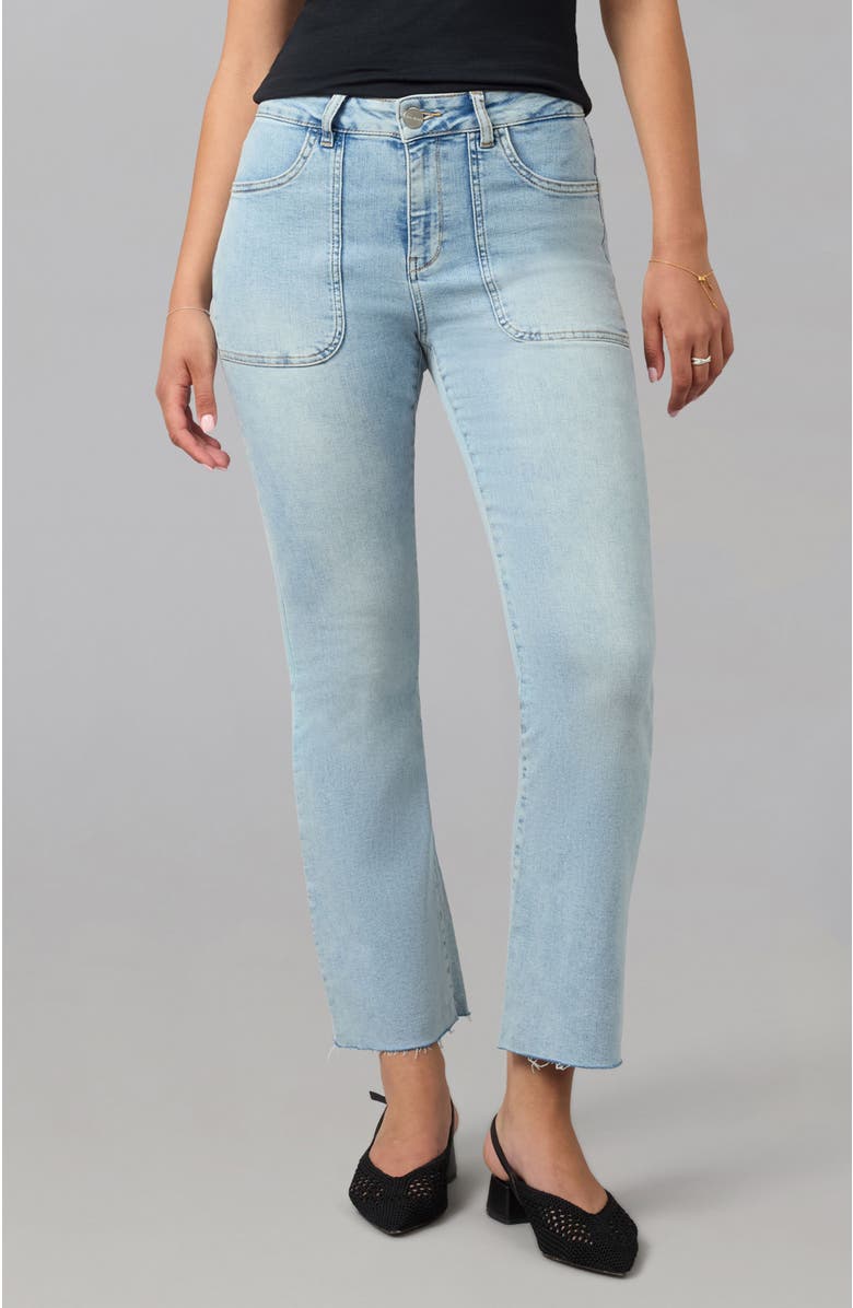 Lola Denim Billie High Rise Bootcut Jeans, Main, color, True Denim