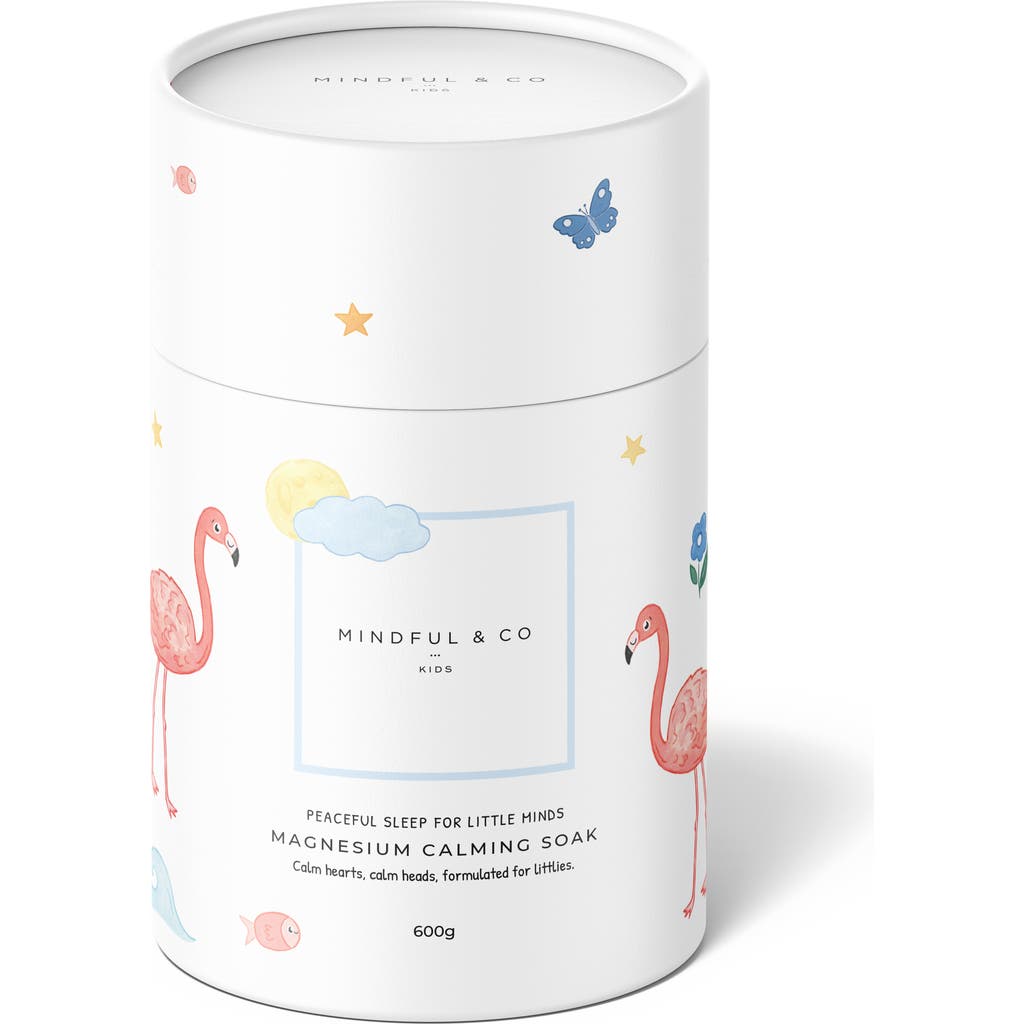 Mindful & Co Kids Magnesium Calming Soak in Himalayan Salt Pink  product