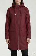 Noize Janae Water Repellent Hooded Raincoat