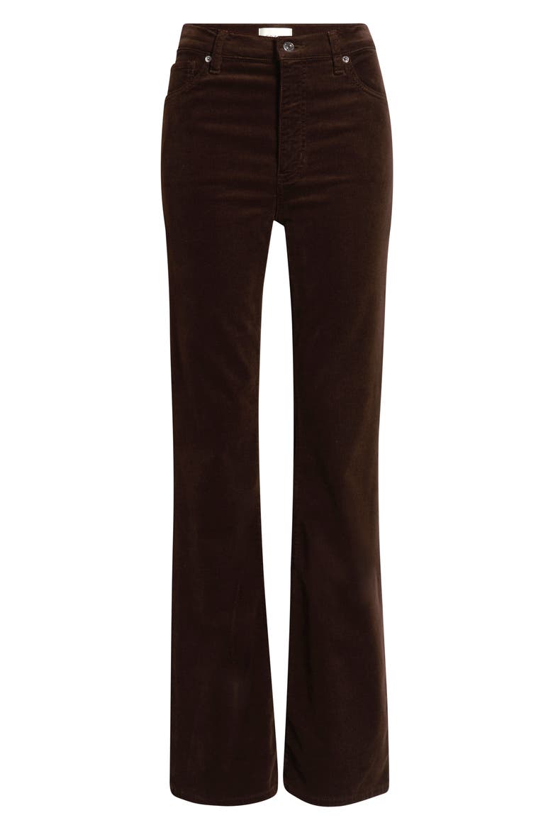 The Reboot High Waist Bootcut Corduroy Jeans, Alternate, color, ESPRESSO