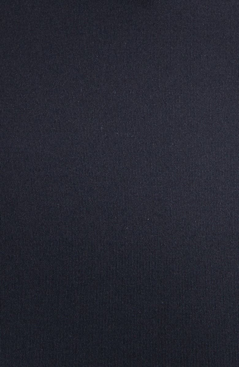 Max Mara Square Neck One-Piece Swimsuit, Alternate, color, Black