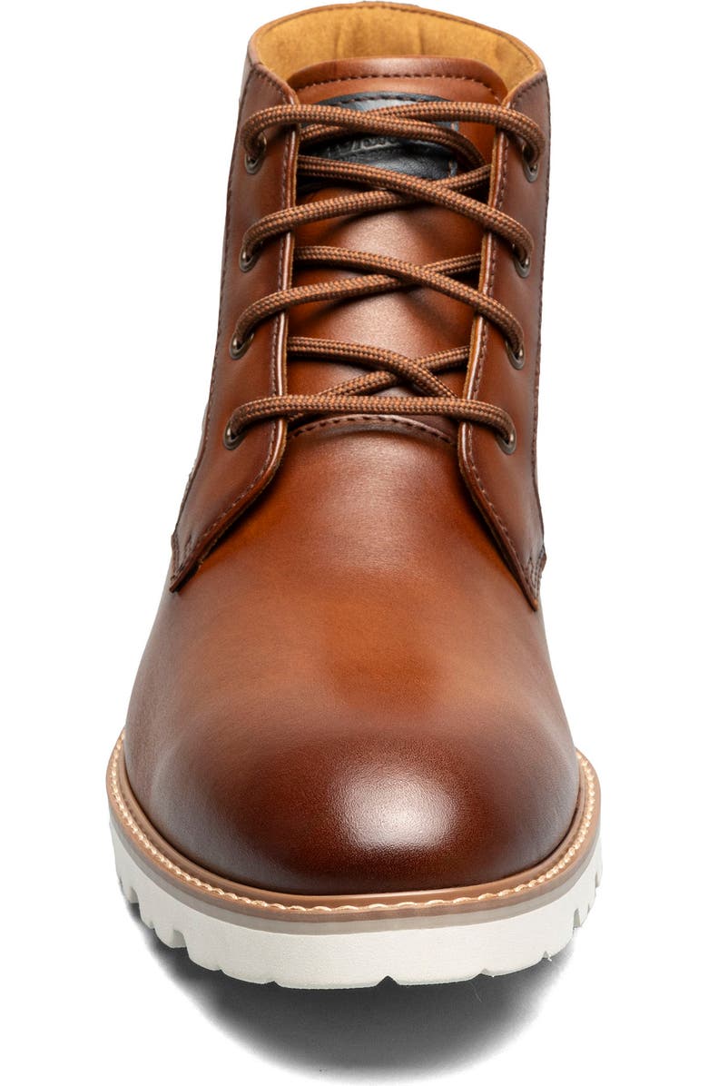 Florsheim Renegade Plain Toe Boot, Alternate, color, Cognac