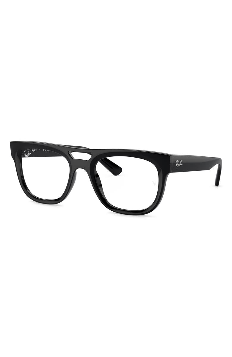 Ray-Ban Phil 54mm Square Optical Glasses, Alternate, color, 