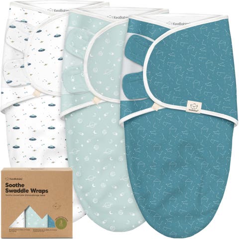 3-pack Soothe Swaddle Wraps