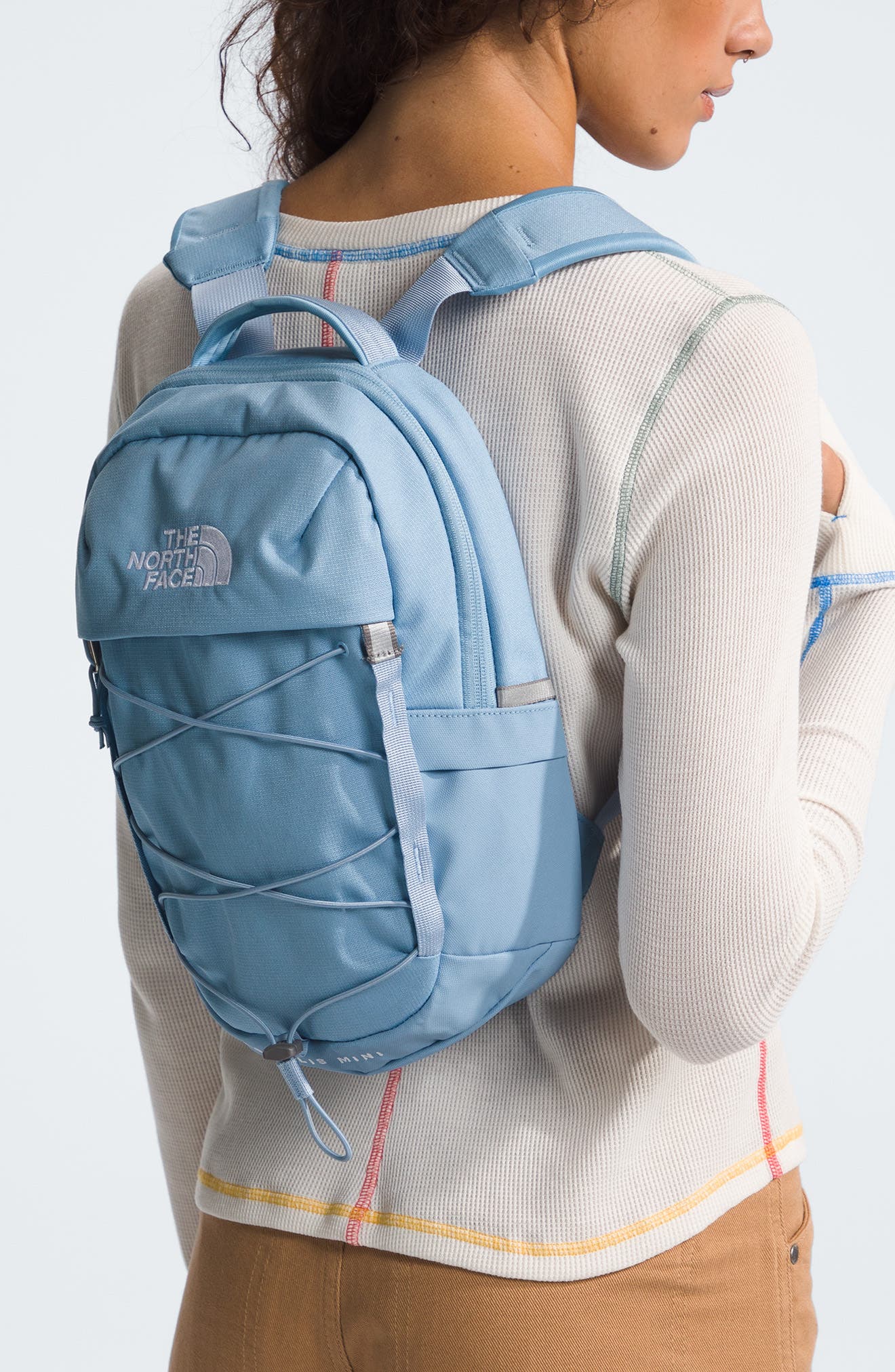 Borealis Water Repellent Mini Backpack, Alternate, color, STEEL BLUE DARK HEATHER