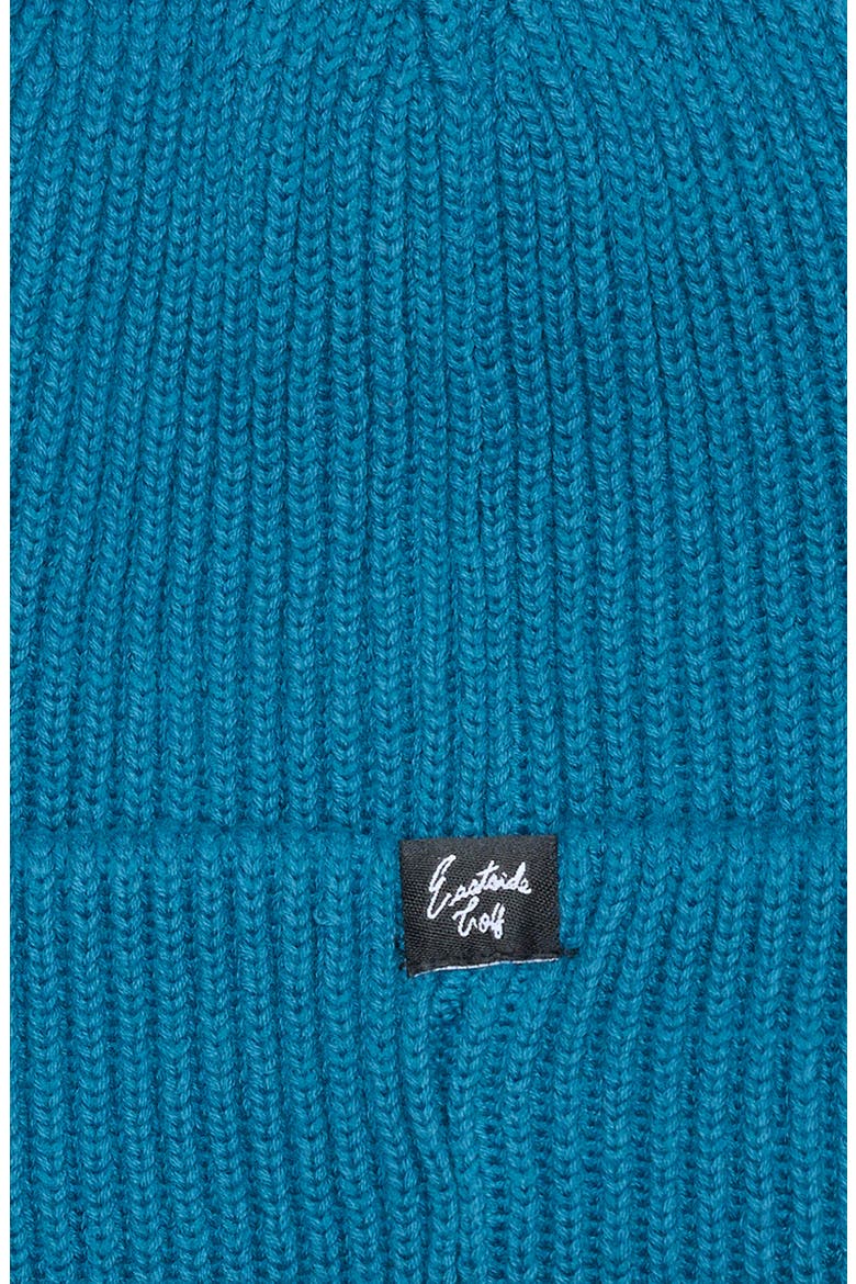 Logo Embroidered Beanie, Alternate, color, TEAL BLUE