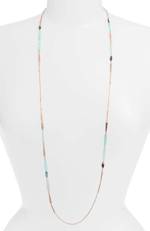 Kendra Scott Aylin Long Station Necklace In Multi