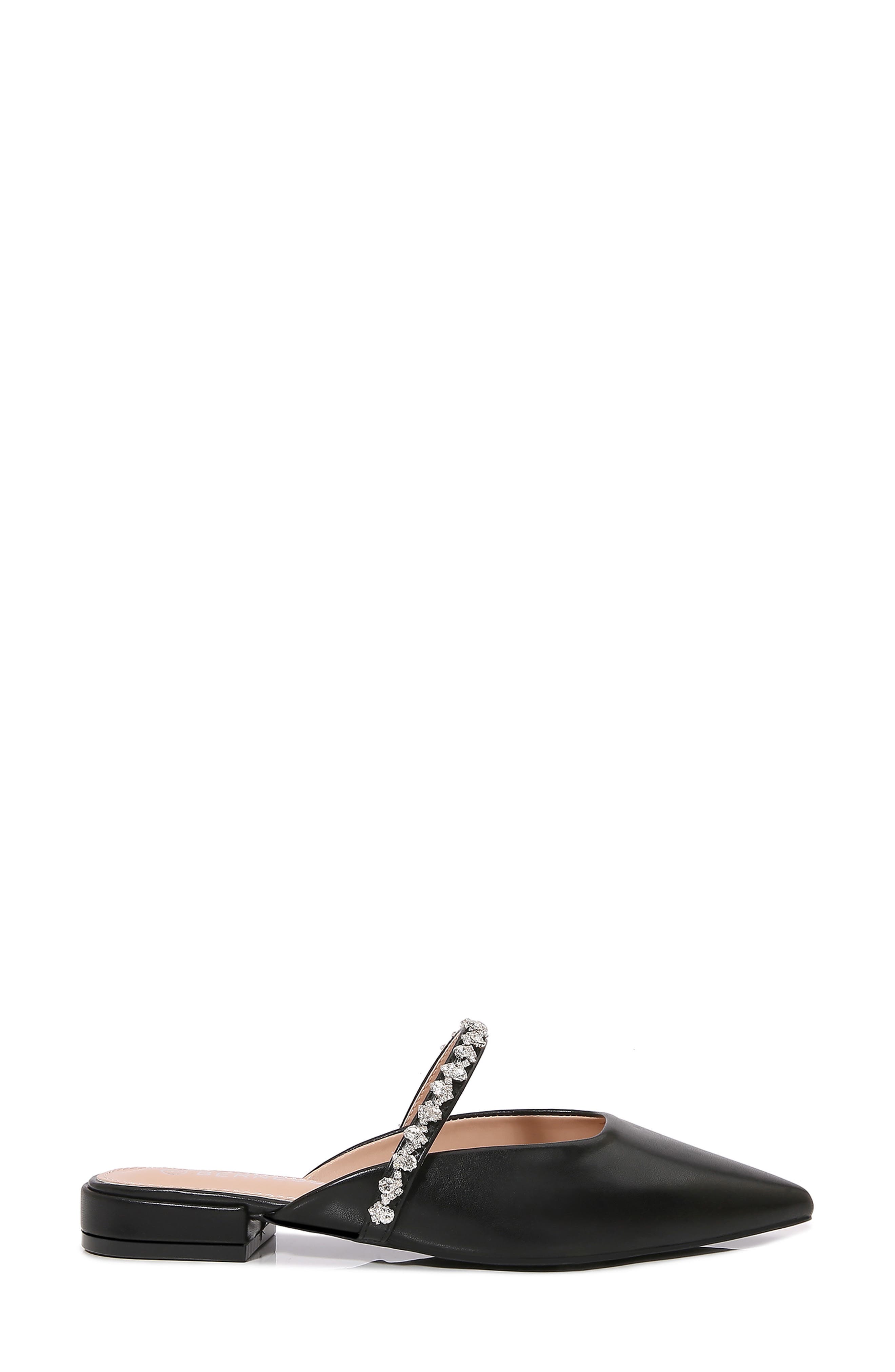 BERNESS Essence Rhinestone Pointed Toe Mule, Alternate, color, 