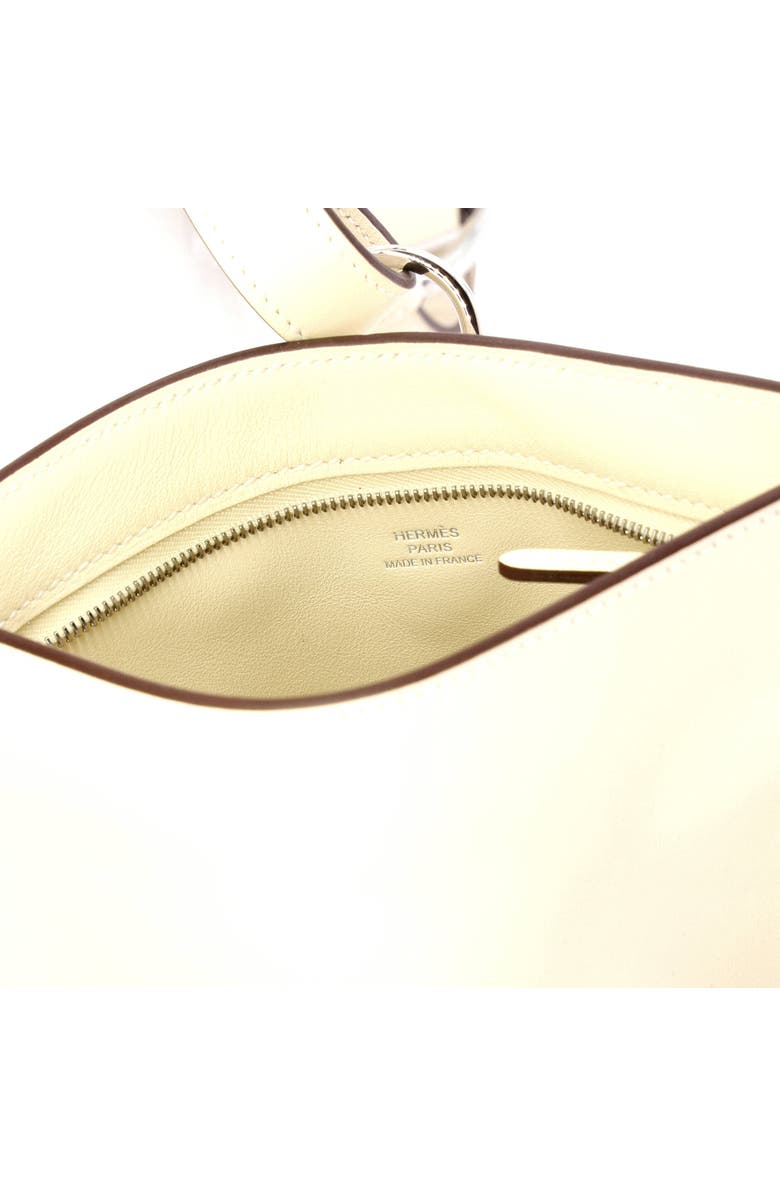 Pre-Owned Hermes Pochenplus Sling Wallet Leather, Alternate, color, Nata